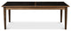 Butterfly Brown Extendable Dining Table Seats 10 People