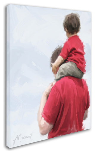 The Macneil Studio 'Father and Son' Canvas Art, 32"x24"