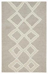 Weave & Wander Elika Brown 9'x12' Hand Tufted Area Rug