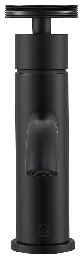 Nova Series Single Lever Bathroom Faucet, Matte Black