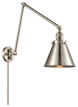 Appalachian Swing Arm With Switch, Brushed Satin Nickel