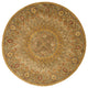 Safavieh Heritage Hg914A Rug, Light Brown/Grey, 8'0" X 8'0"