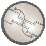 12W Revival Deco Flushmount