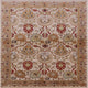 Ahgly Company Indoor Square Mid-Century Modern Area Rugs, 7' Square