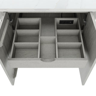 Blakely Vanity Only Collection, Gray Oak, 36