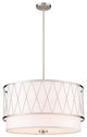 Zlite 198-24BN 4-Light Pendant, White