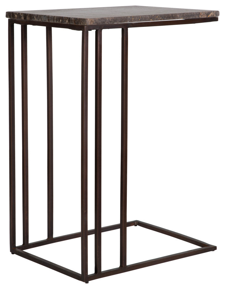 Uttermost Theodore Travertine Accent Table