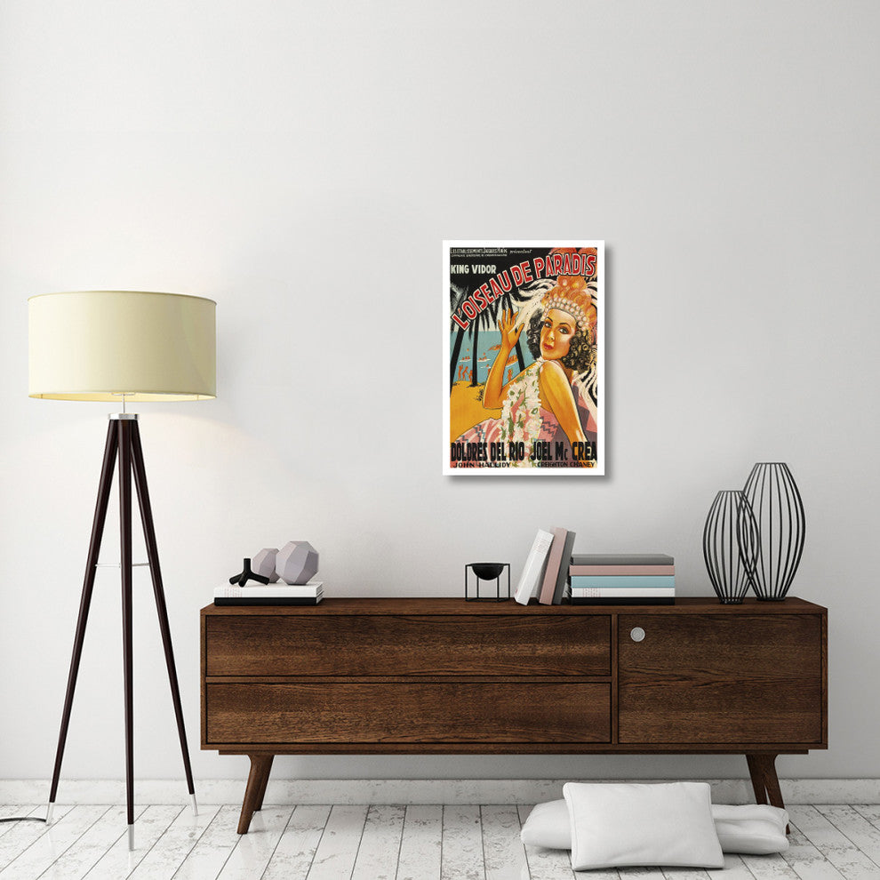 "Vintage Film Posters: Bird of Paradise "L'oiseau de Paradis" Print, 22"x32"
