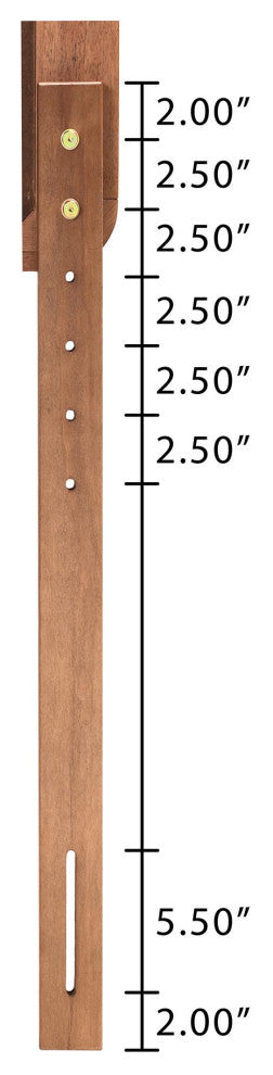 Aleena Rattan Ash Walnut Headboard, Queen