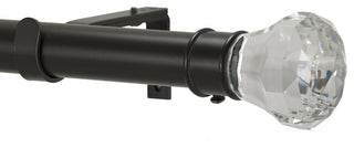 Digital Non-Telescoping Curtain Rod, Oil Rubbed Bronze, 96''
