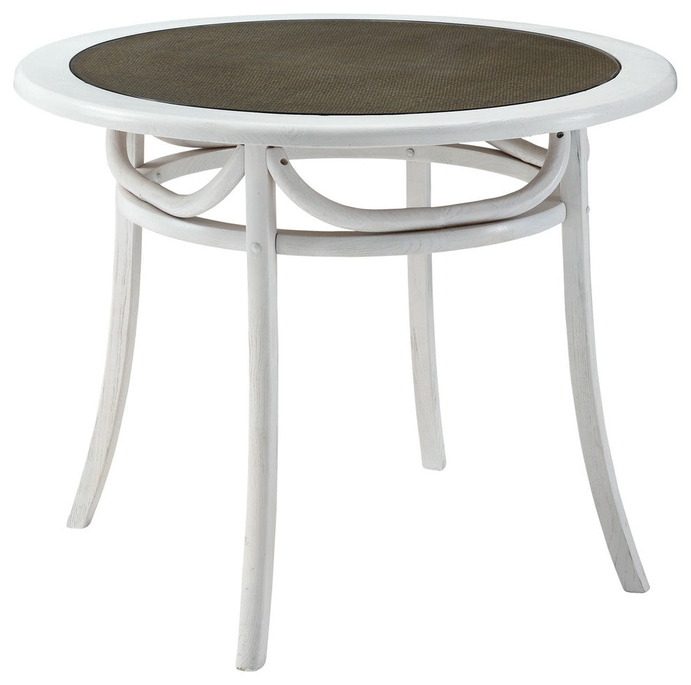 Modern Contemporary Kitchen Dining Table White