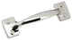 Sumner Street Home Hardware Jackson B Pull, Polished Nickel
