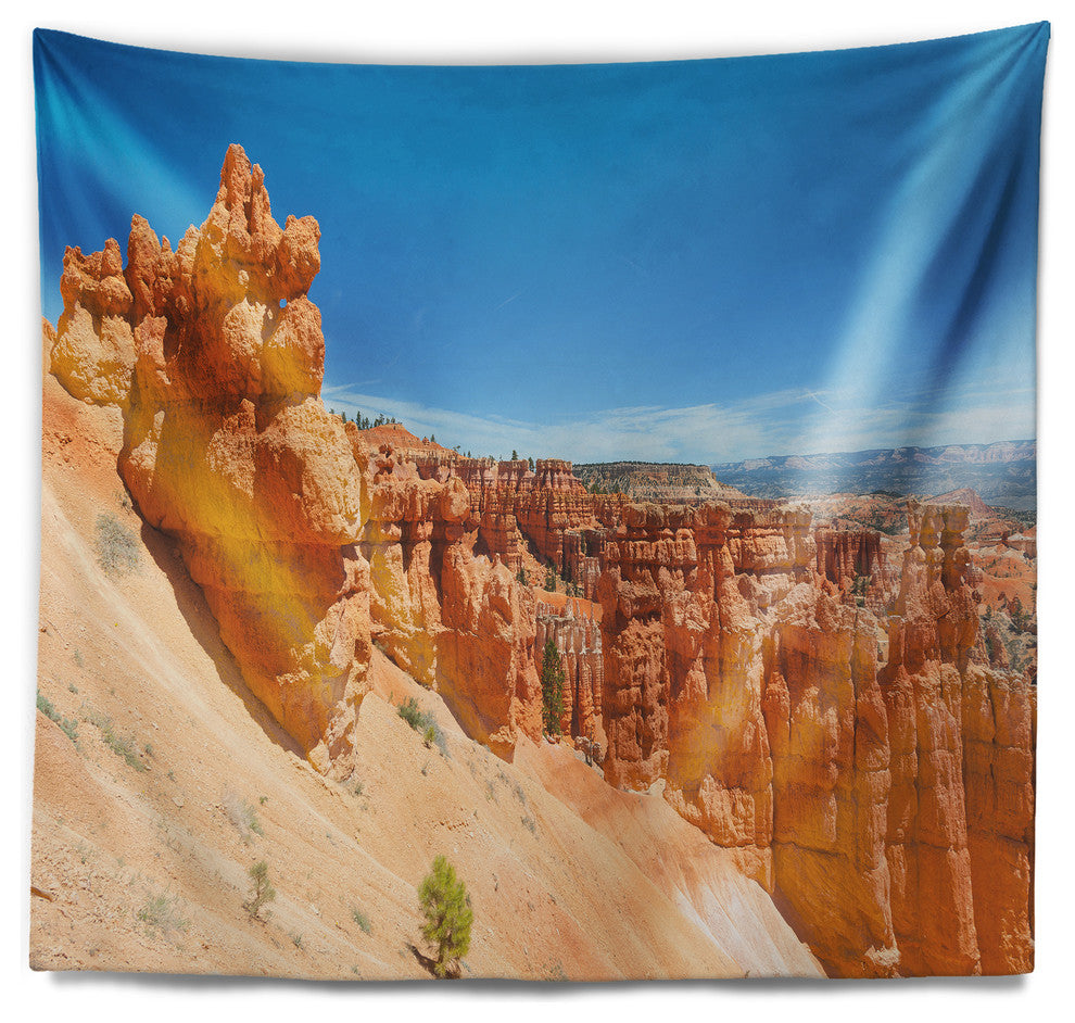 Beautiful Bryce Canyon Landscape Wall Tapestry, 60"x50"