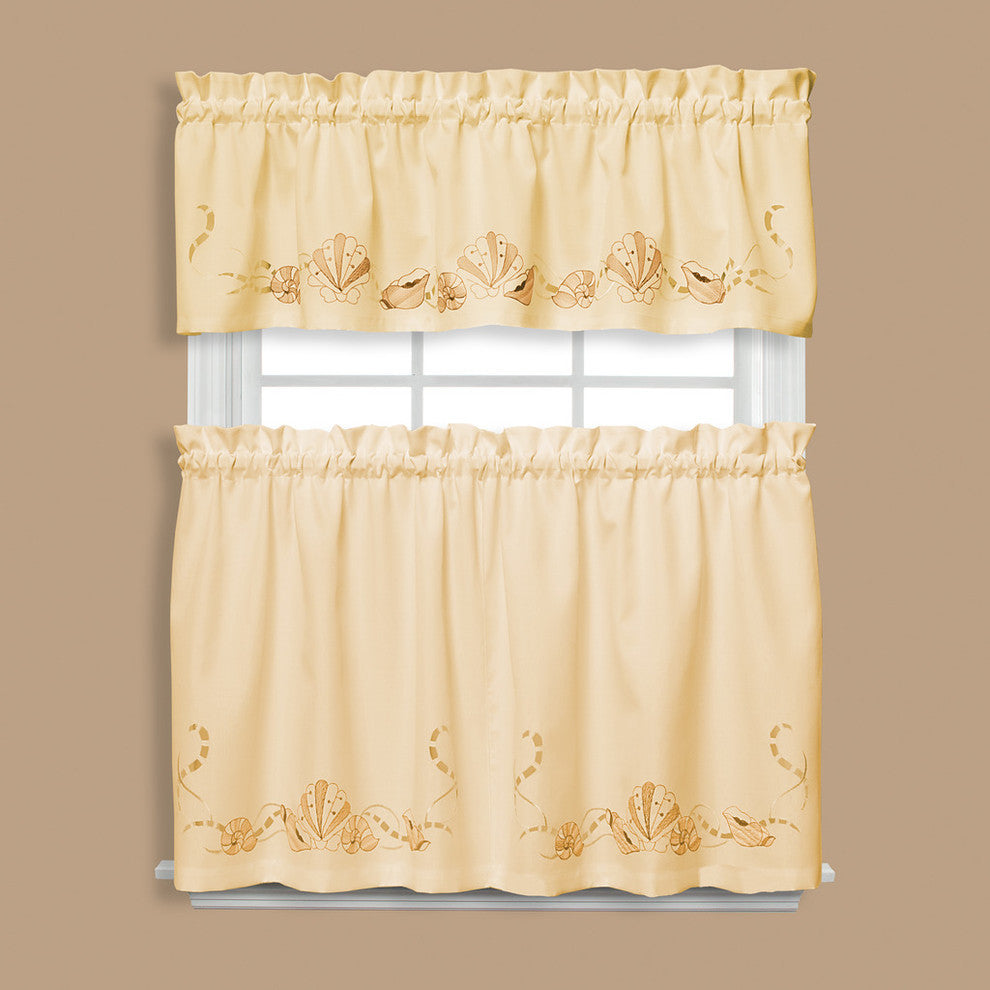 Saturday Knight Seabreeze 57x13 Valance, Sand