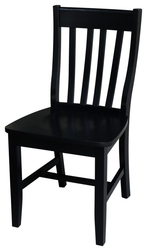 42 in. Dual Drop Leaf Table with 4 Slat Back Dining Chairs