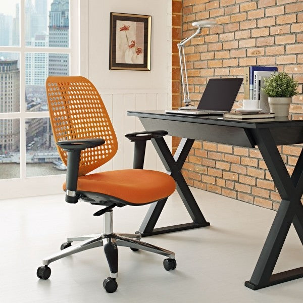 Reverb Premium Office Chair EEI-1173 Orange