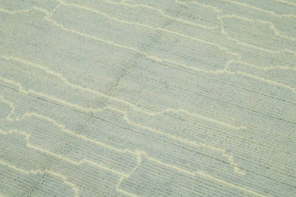 Rug N Carpet - Handmade Unique 6' 3'' x 9' 10'' Moroccan Area Rug