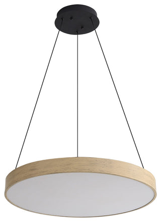 Anello 24" LED Pendant, Driftwood