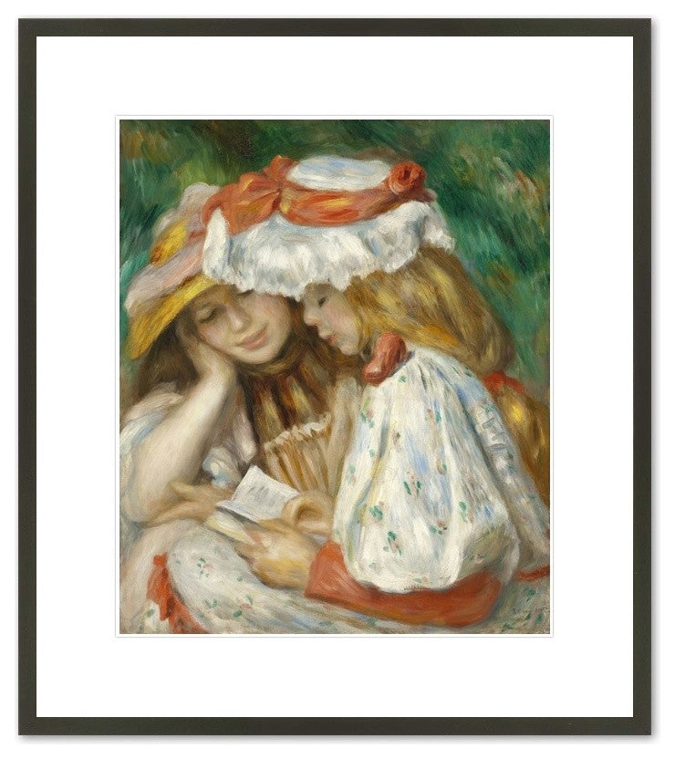 Two Girls Reading