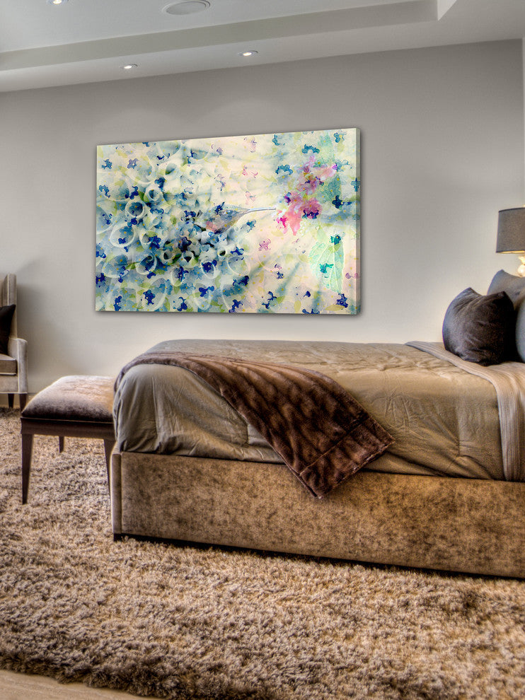 "Humming" Fine Art Canvas Print, 24"x16"
