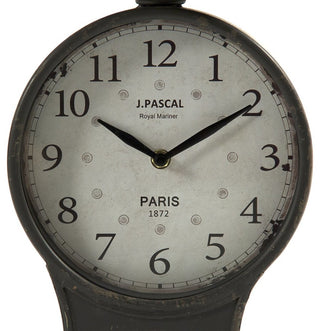 Iron Scale Clock, Bronze