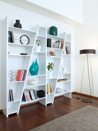 Delta Composition Bookcase, Pure White
