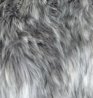 Wild Gray Wolf Gray White Handmade Luxury Pillow, 26"x26"