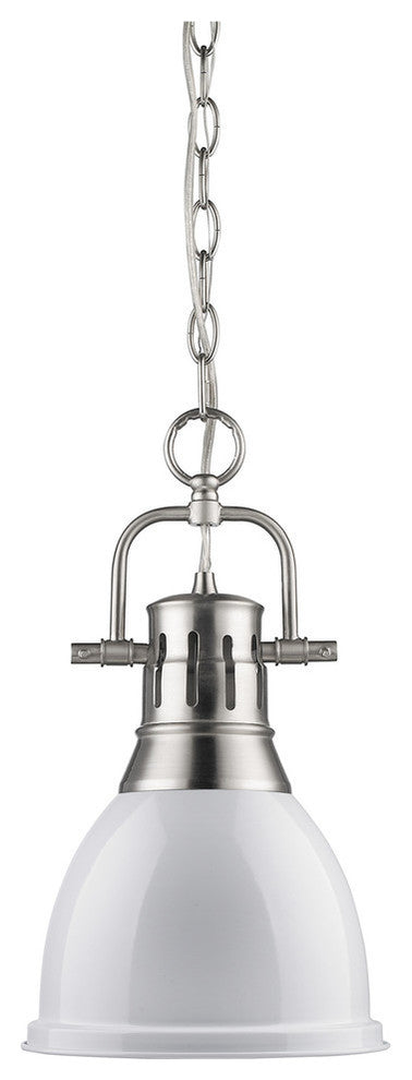 Golden Lighting Duncan Mini Pendant, Pewter