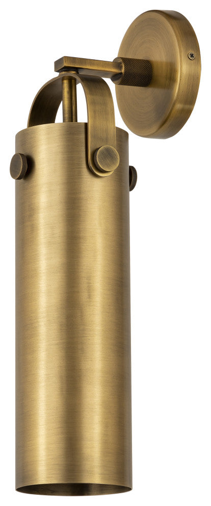 INNOVATIONS LIGHTING 713-1W-BB-M713-4BB Pilaster Sconce