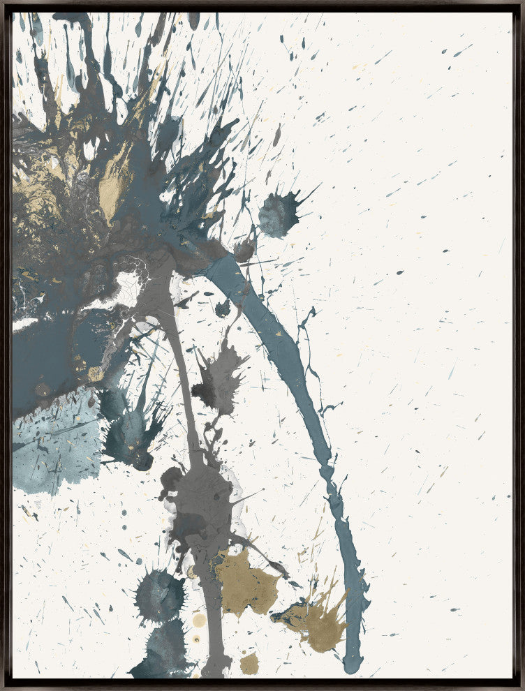 30x40 Back at You III, Framed Artwork, Espresso
