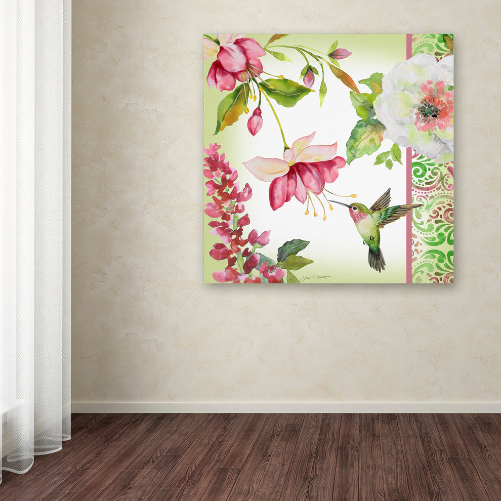 Jean Plout ''Garden Party 2'' Canvas Art, 24x24