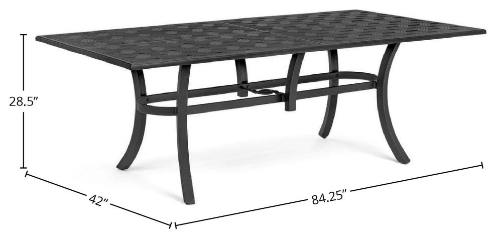 Merge 42" x 84" Rectangular Dining Table, Night