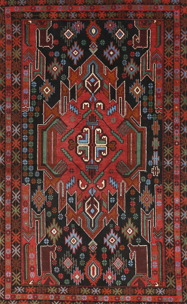 Ahgly Company Indoor Rectangle Traditional Area Rugs, 3' x 5'