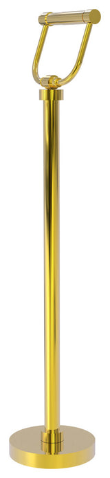 Free Standing Toilet Tissue Holder, Polished Brass