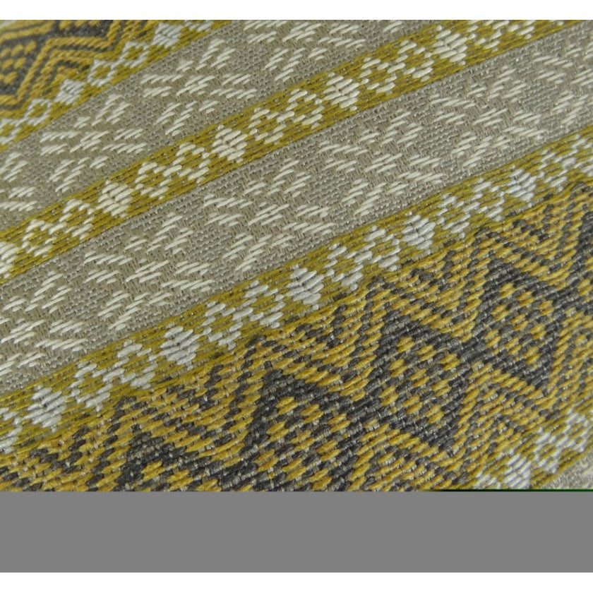 Plutus Full Stripe Handmade Throw Pillow, (Double sided  18" x 18")