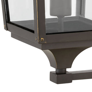 Hinkley Jaymes Medium Wall Mount Lantern, Oil Rubbed Bronze