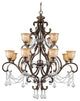 Crystorama Norwalk 12-Light Chandelier