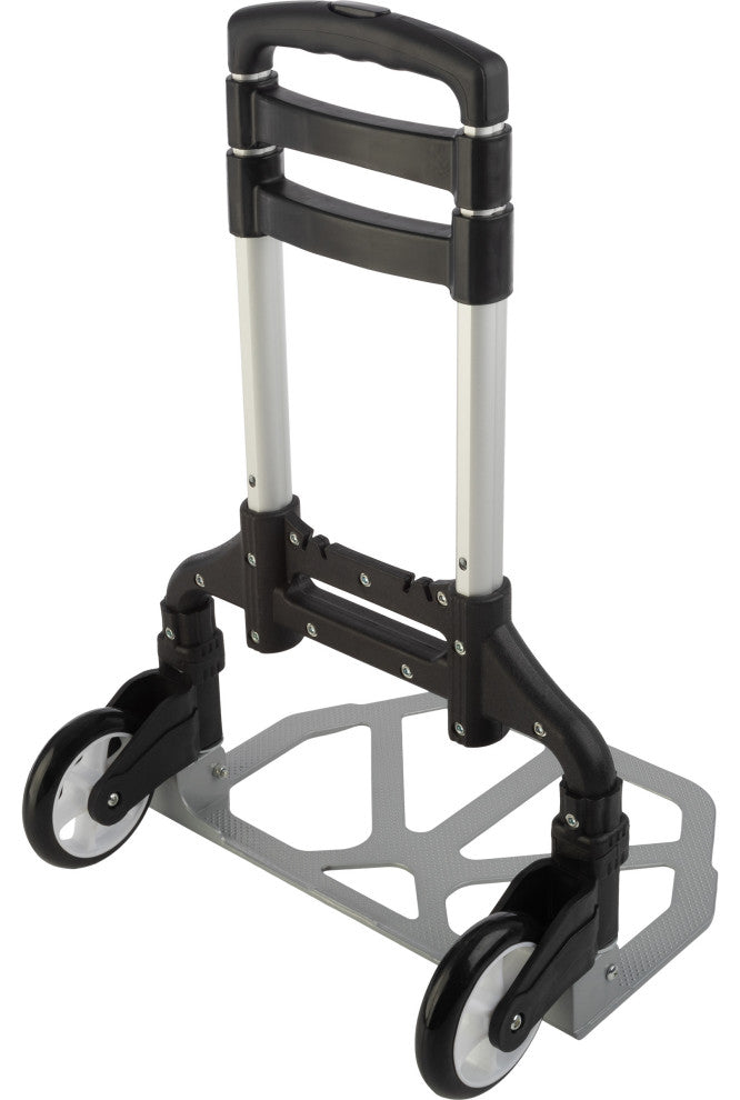 Folding Hand Dolly Cart With 154lb Capacity Lightweight and Compact Aluminum