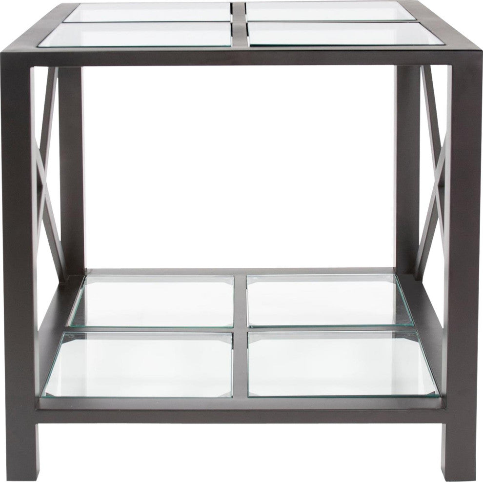 Elegant Black Doshi Side Table
