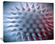 Macro Prickly Texture Design, Abstract Canvas Wall Art, 20"x12"