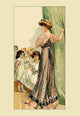 Admiring the Lady - Gallery Wrapped Canvas Art 28" x 42"