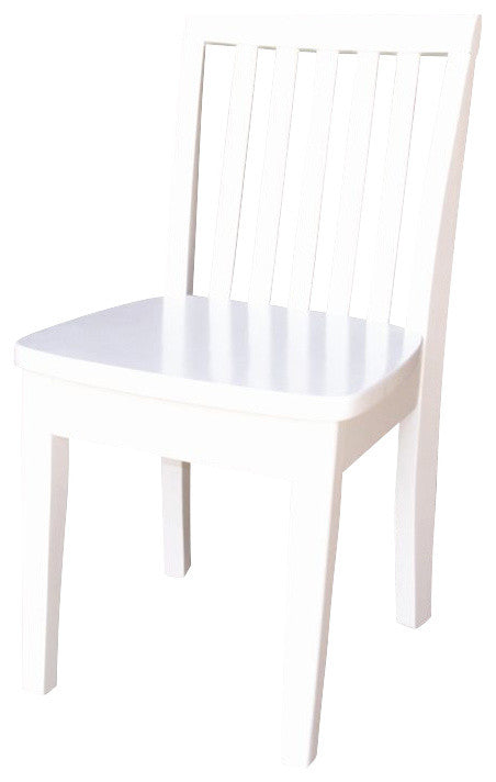 International Concepts Mission Kids Chair in Linen White (Set of 2)