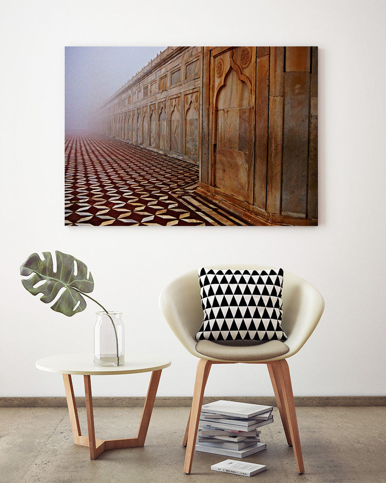 "Shapes Iii" Museum Mounted Canvas Print, 14"x11"