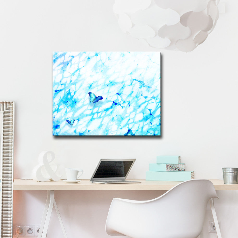 Ready2HangArt 'Watercolor Bloom' Gallery Wrapped Canvas Art, 20 in.