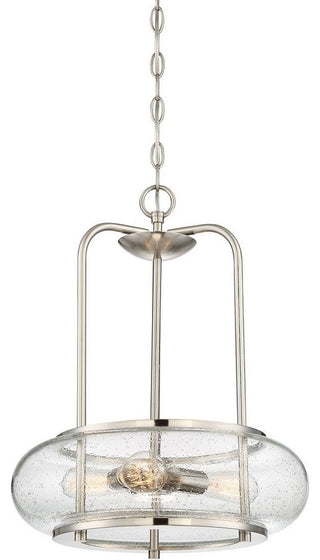 Quoizel TRG1816BN Three Light Pendant Trilogy Brushed Nickel