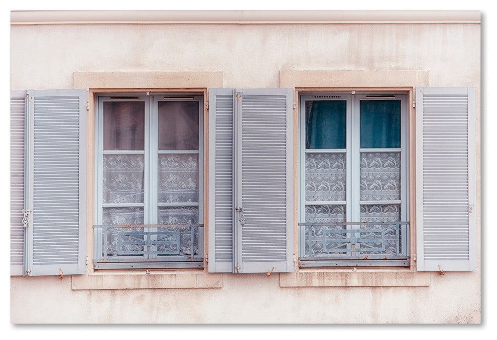 Cora Niele ''French Windows II'' Canvas Art
