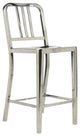 Navy Stainless Steel Bar Stool