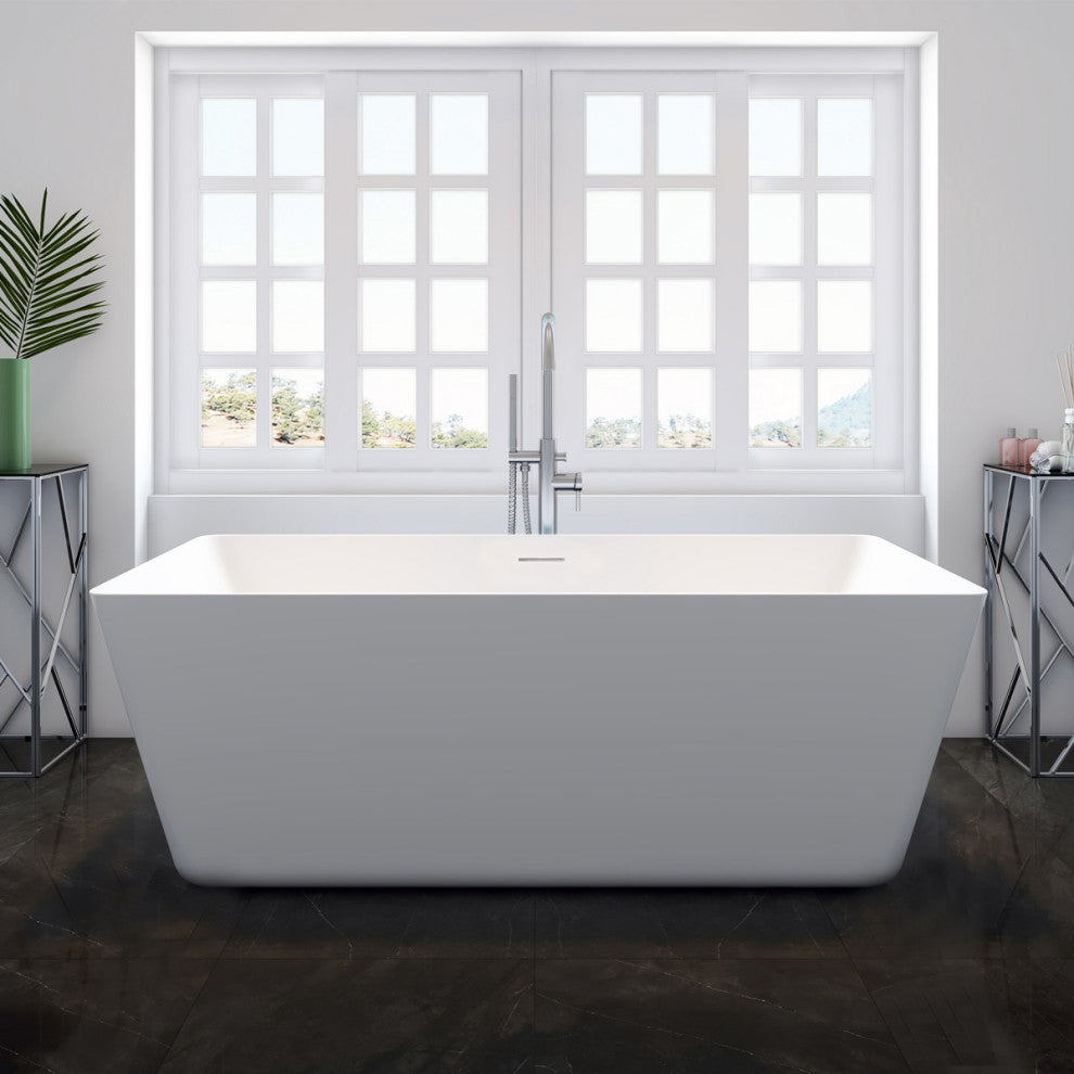 Holland 67" Freestanding Bathtub with no faucet