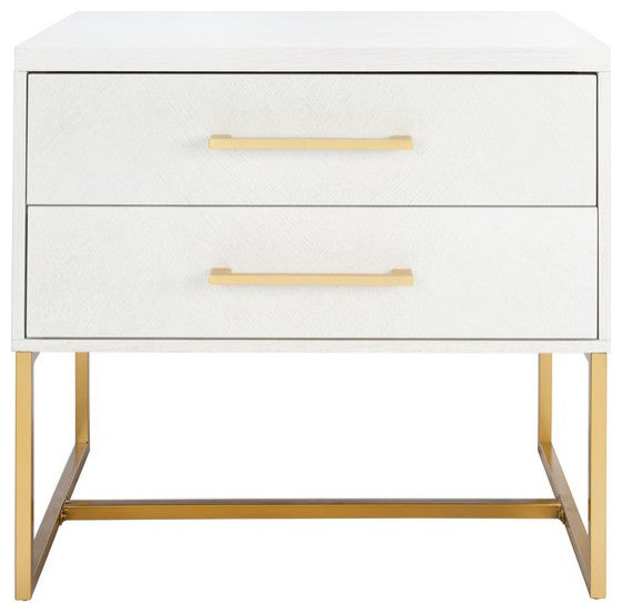 Safavieh Estelle Nightstand, White