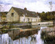 Theodore Robinson On the Canal, 20"x25" Wall Decal